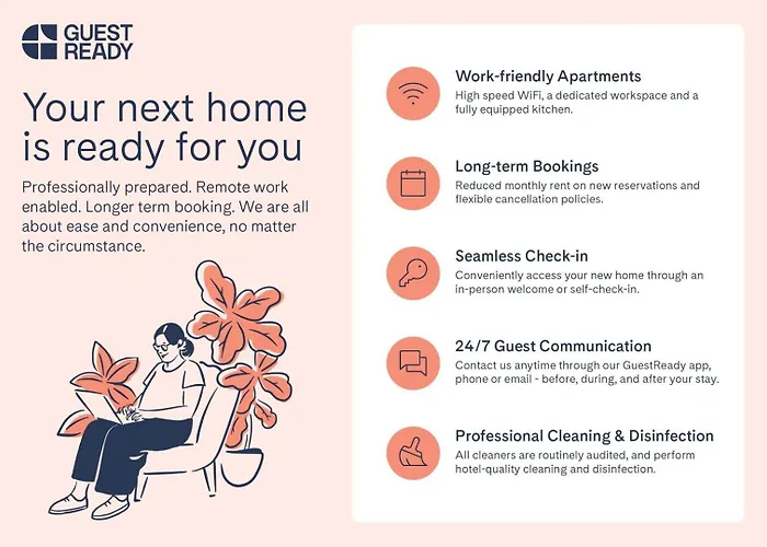 招待所 Guestready - Exquisite W/ Pool & Parking 3*